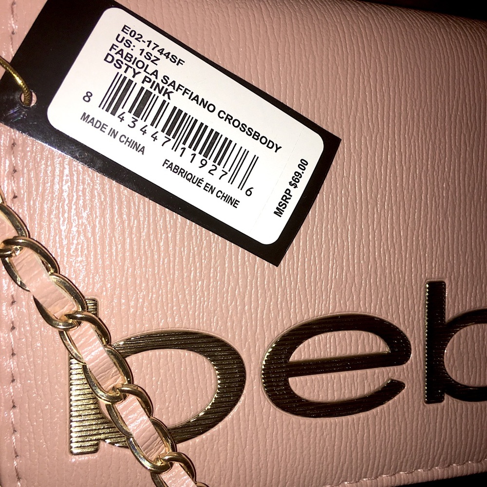 NWT mini bebe pink crossbody bag - Picture 3 of 4